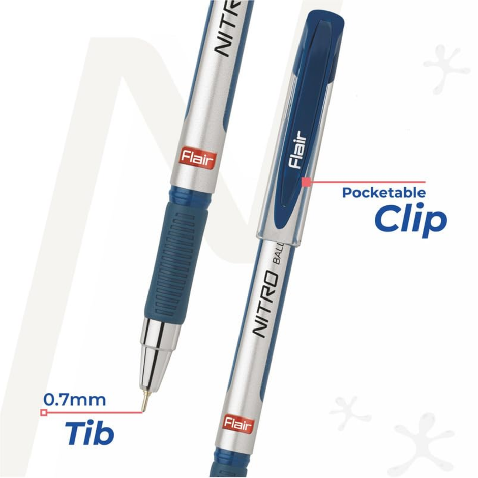 Flair Nitro Ball Pen | Ink Colour - Blue and Black