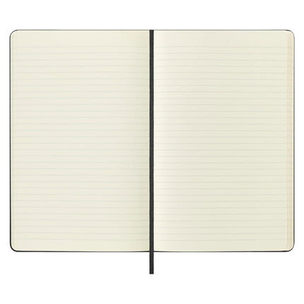 Moleskine Classic Hard Cover Ruled Notebook | Size - 5"x8.25" | Colour - Black