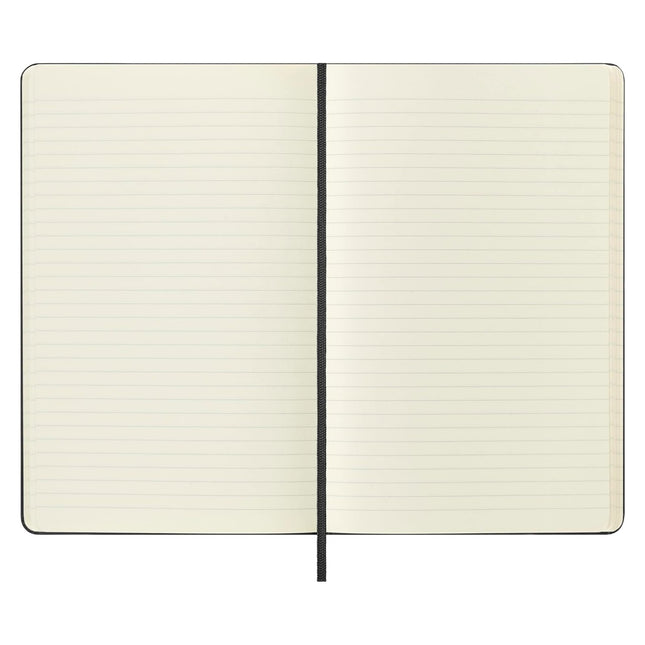 Moleskine Classic Hard Cover Ruled Notebook | Size - 5"x8.25" | Colour - Black