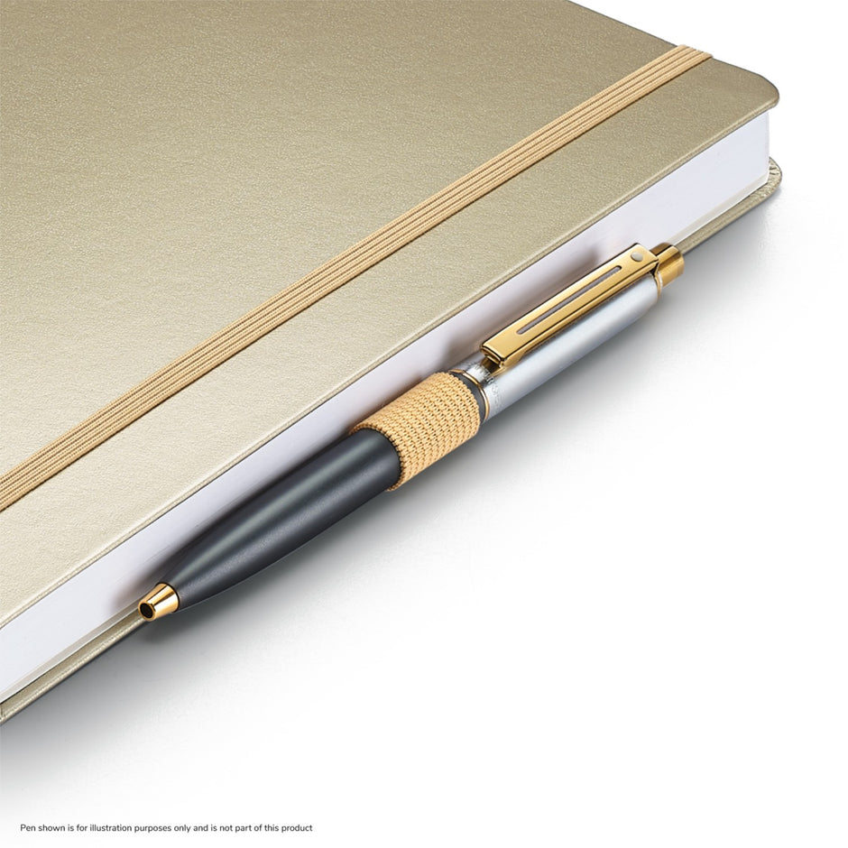Sheaffer Eternal Shine 90GSM Notebook | Colour - Metallic Champagne Gold