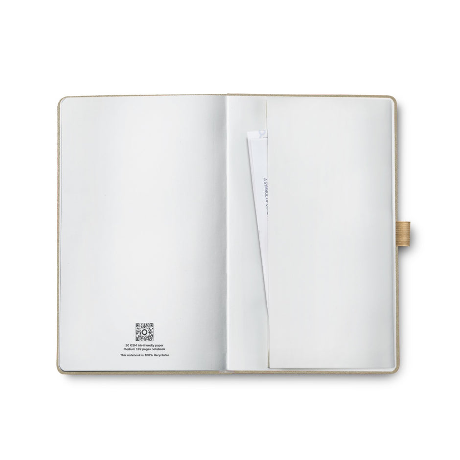 Sheaffer Eternal Shine 90GSM Notebook | Colour - Metallic Champagne Gold