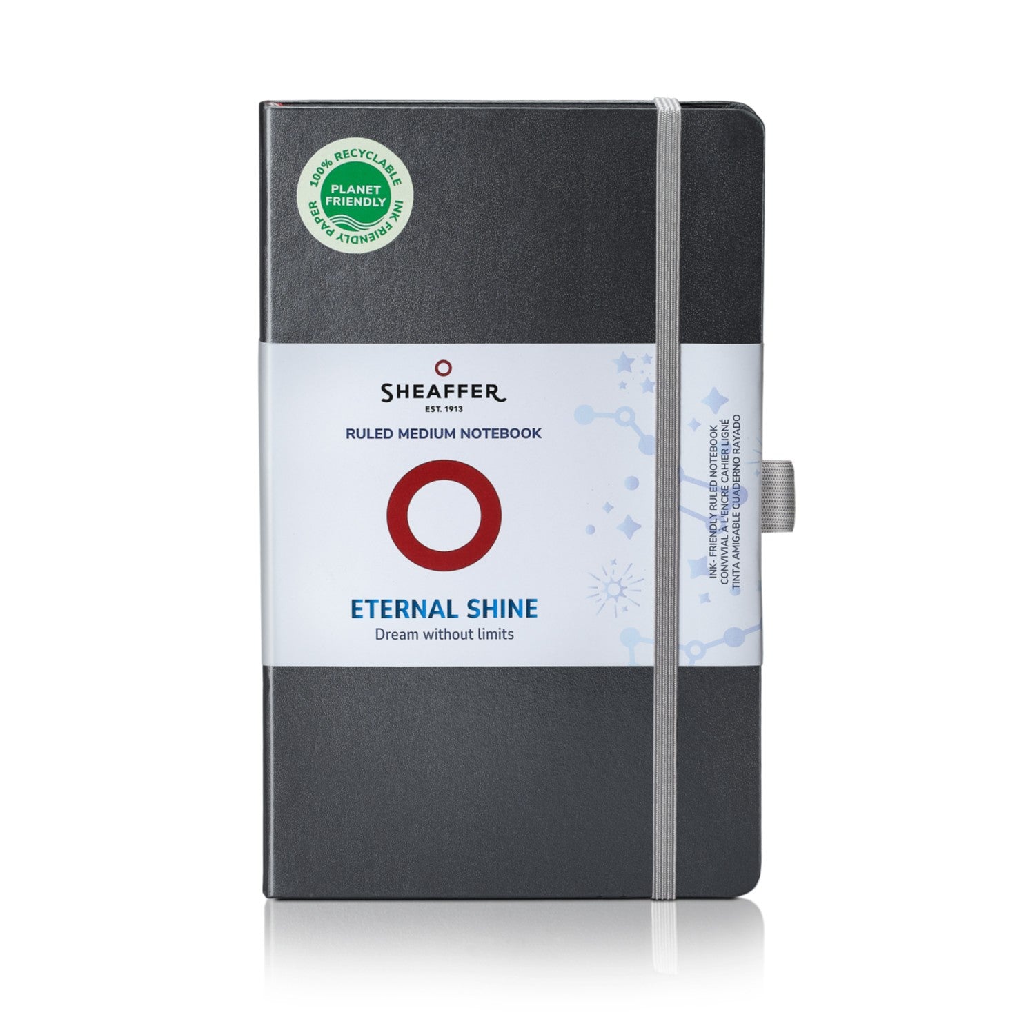 Sheaffer Eternal Shine 90GSM Notebook | Colour - Metallic Charcoal
