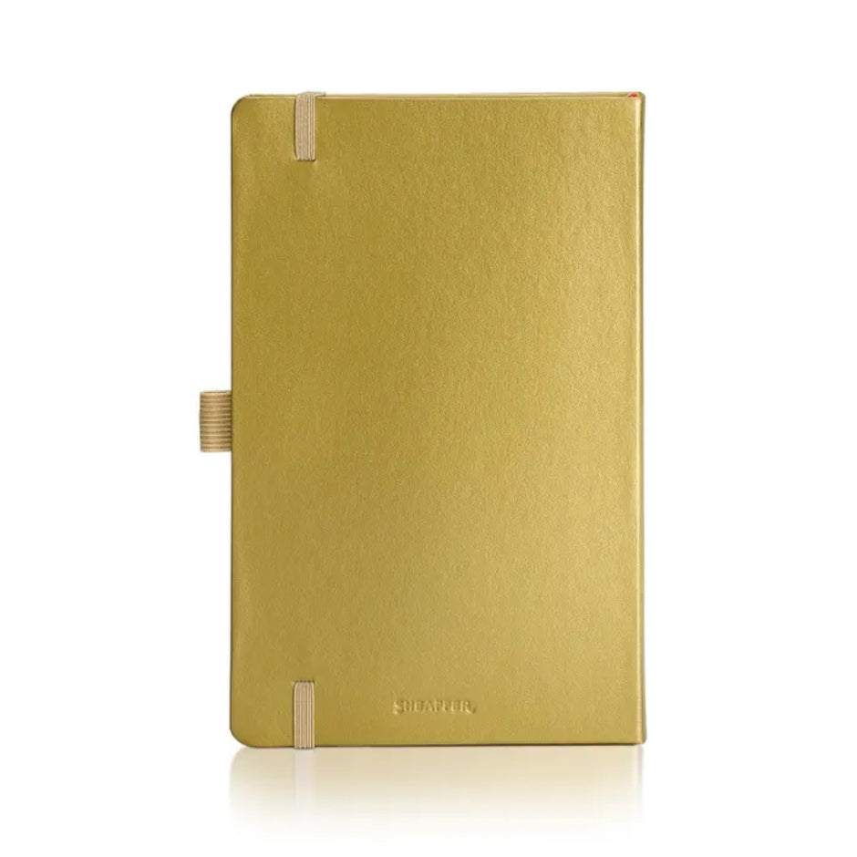Sheaffer Eternal Shine 90GSM Notebook | Colour - Metallic Gold