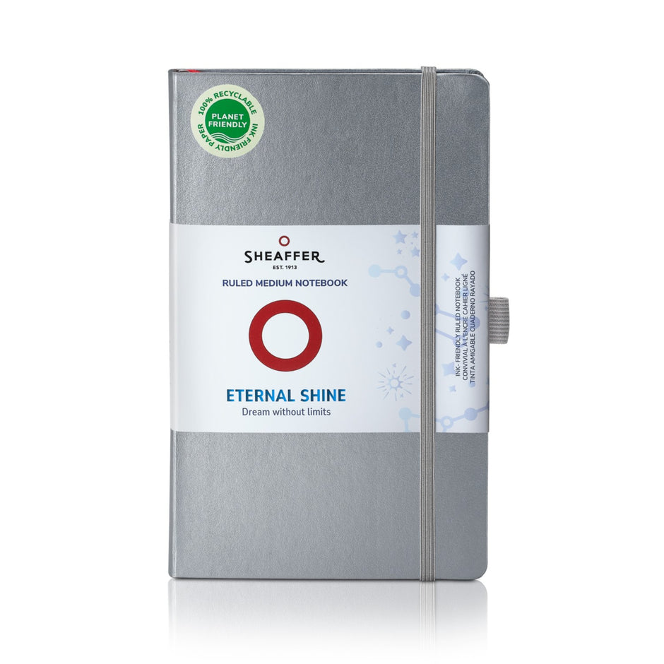 Sheaffer Eternal Shine 90GSM Notebook | Colour - Metallic Light Grey