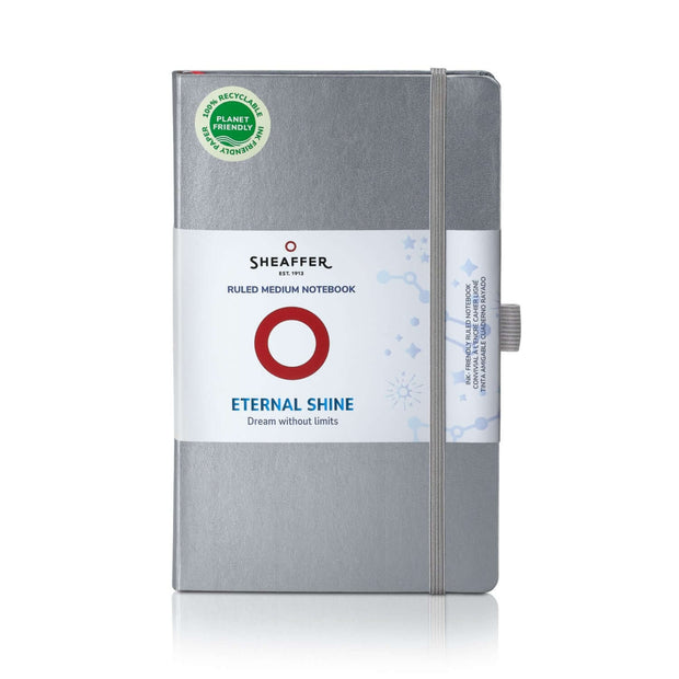 Sheaffer Eternal Shine 90GSM Notebook | Colour - Metallic Light Grey
