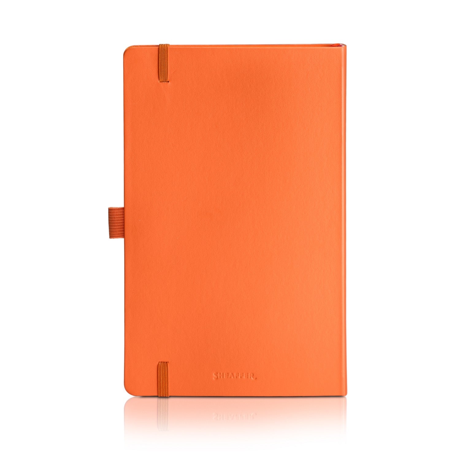 Sheaffer Echoes Of Red 90 GSM Notebook in vibrant orange color, designed for creativity and durable usage.