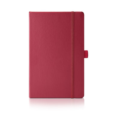 Sheaffer Echoes Of Red 90 GSM Notebook - Red Hardbound Cover for Creative Expression