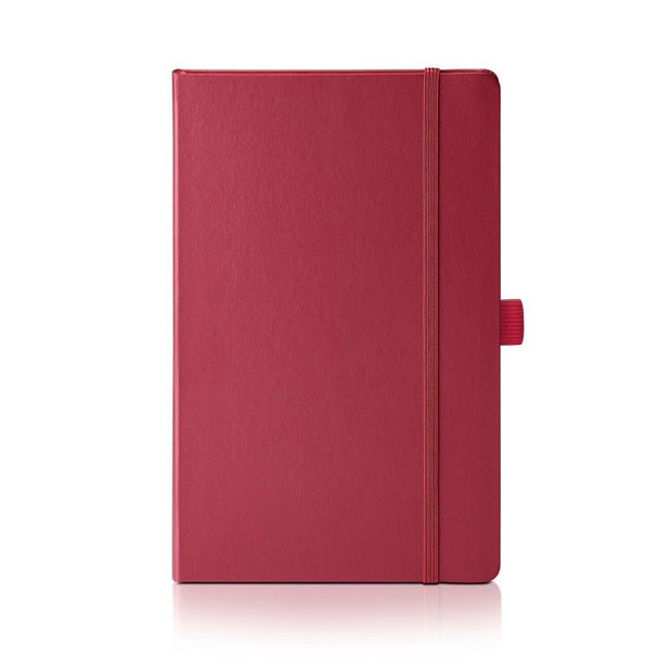 Sheaffer Echoes Of Red 90 GSM Notebook - Red Hardbound Cover for Creative Expression