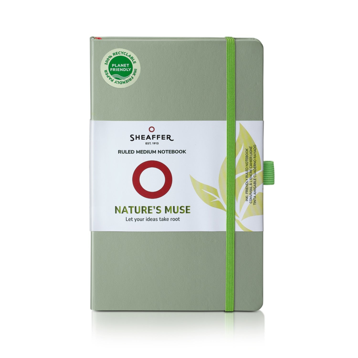 Sheaffer Nature's Muse 90GSM Notebook | Colour - Sage Green