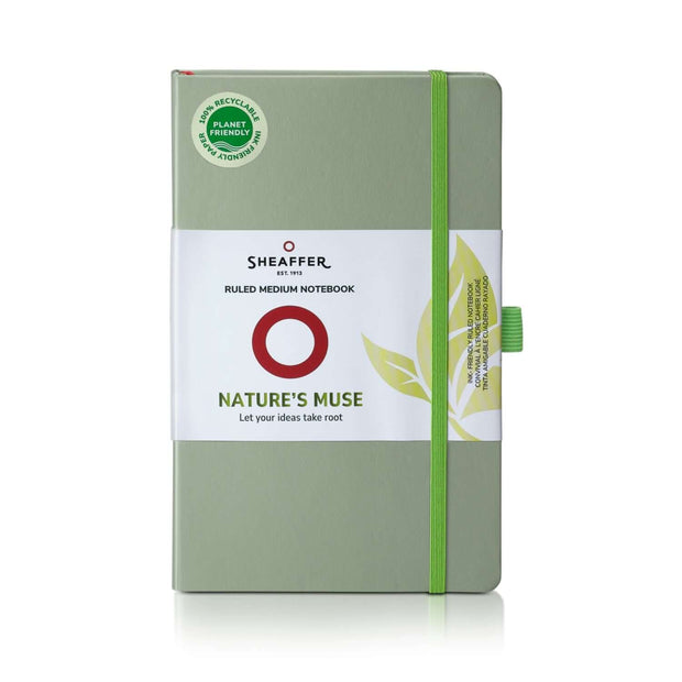 Sheaffer Nature's Muse 90GSM Notebook | Colour - Sage Green