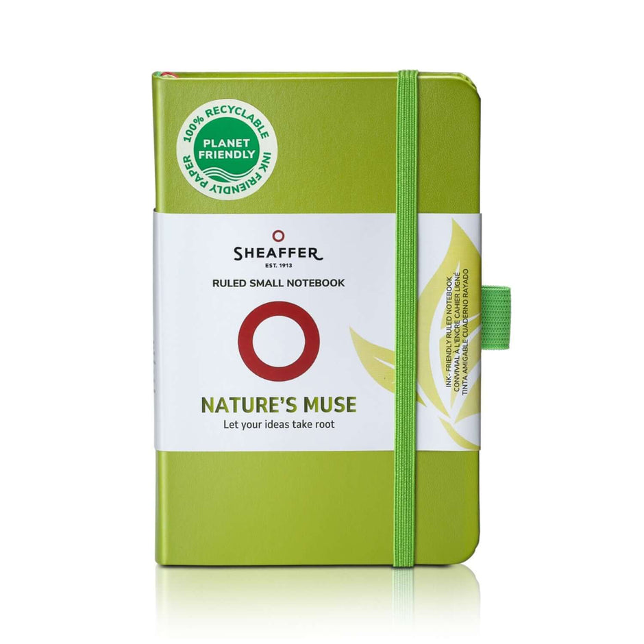 Sheaffer Nature's Muse 90GSM Small Notebook | Colour - Light Green