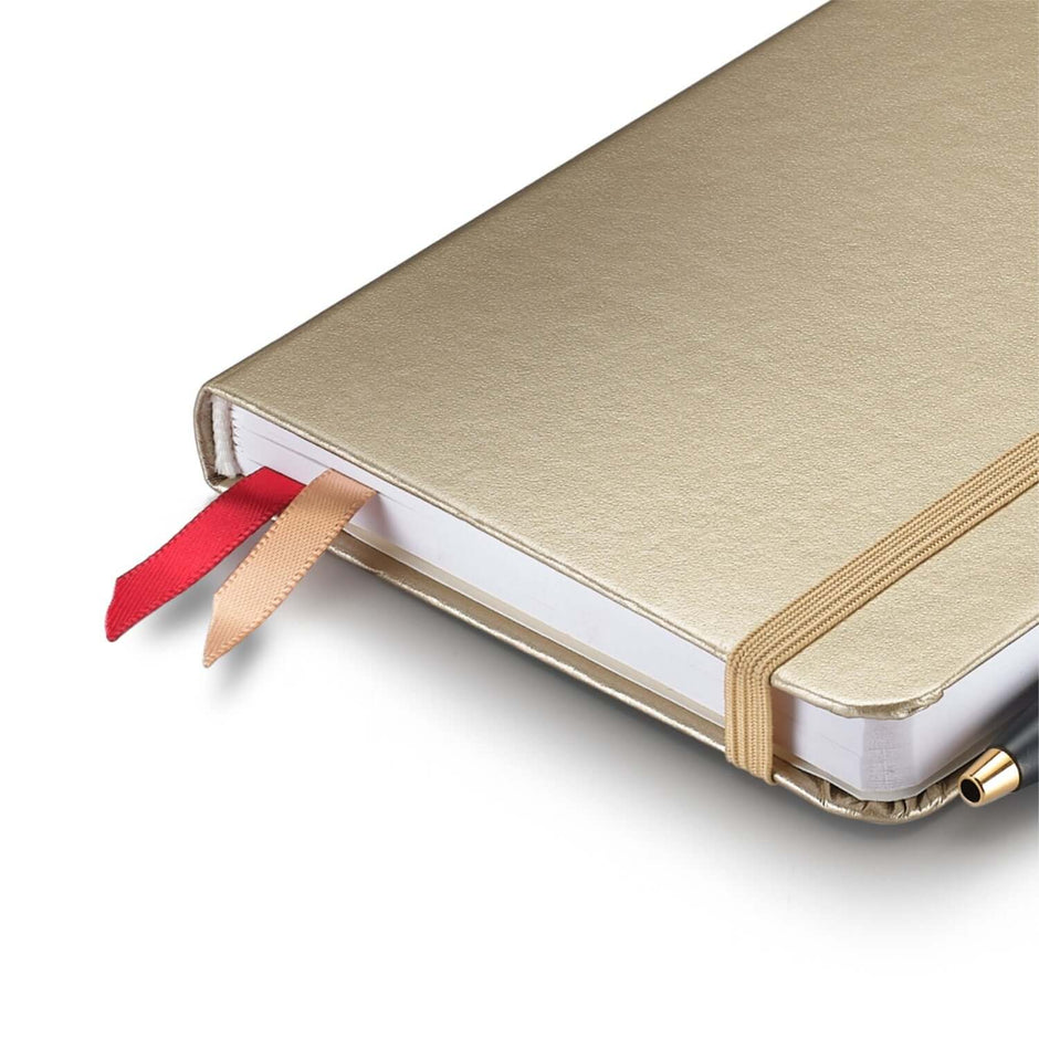Sheaffer Eternal Shine 90GSM Small Notebook | Colour - Metallic Champagne Gold