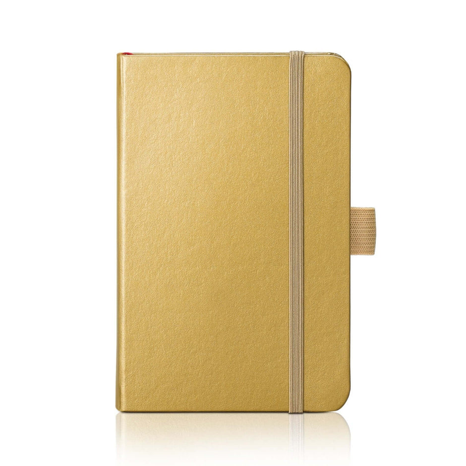 Sheaffer Eternal Shine 90GSM Small Notebook | Colour - Metallic Gold