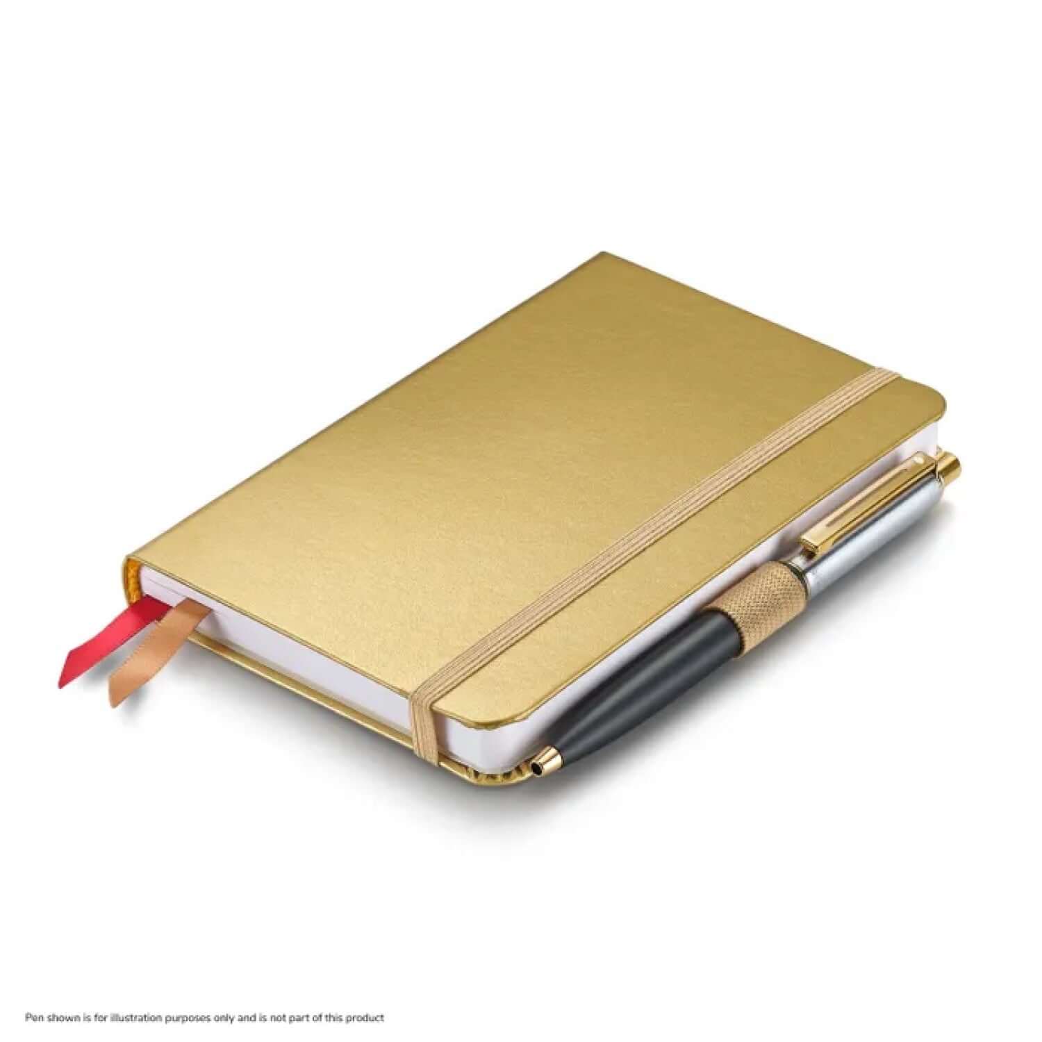Sheaffer Eternal Shine 90GSM Small Notebook | Colour - Metallic Gold