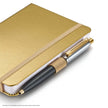 Sheaffer Eternal Shine 90GSM Small Notebook | Colour - Metallic Gold