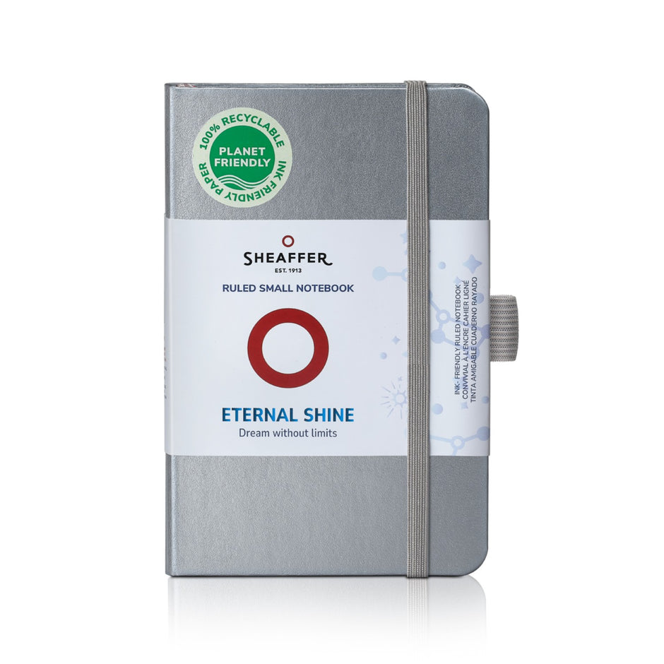 Sheaffer Eternal Shine 90GSM Small Notebook | Colour - Metallic Light Grey