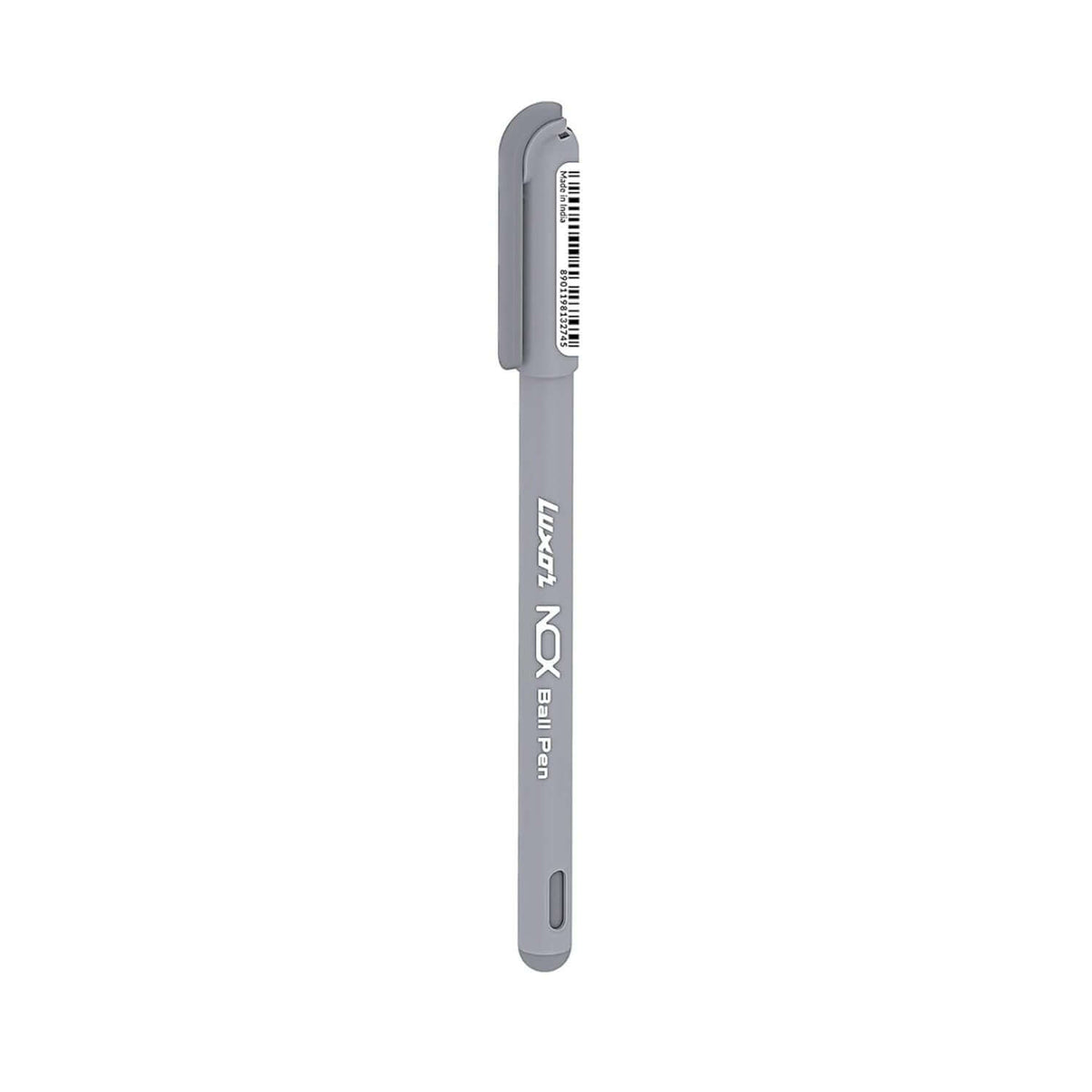 Luxor Nox Ball Pen | Ink Colour - Blue, Black and Red on a white background, showcasing its sleek design.