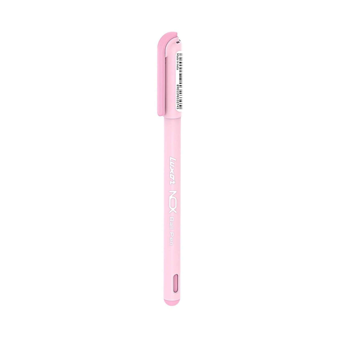 Luxor Nox Ball Pen | Ink Colour - Blue, Black and Red - Pink colored pen for smooth writing experience