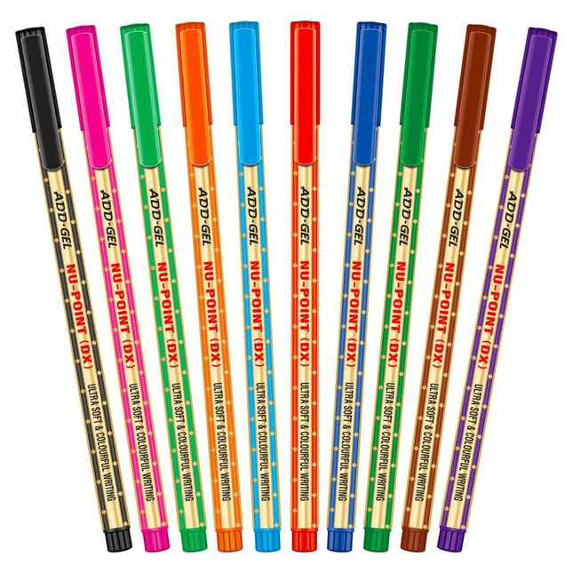 Add Gel Nu-Point DX Assorted Set of Fineliners