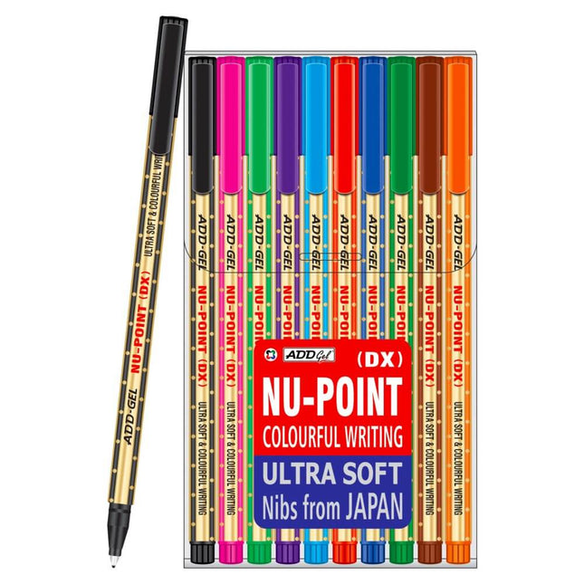 Add Gel Nu-Point DX Assorted Set of Fineliners