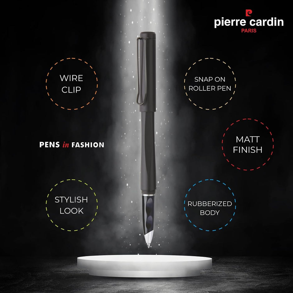 Pierre Cardin Officer Gift Set | Set of Roller Pen with Card Holder
