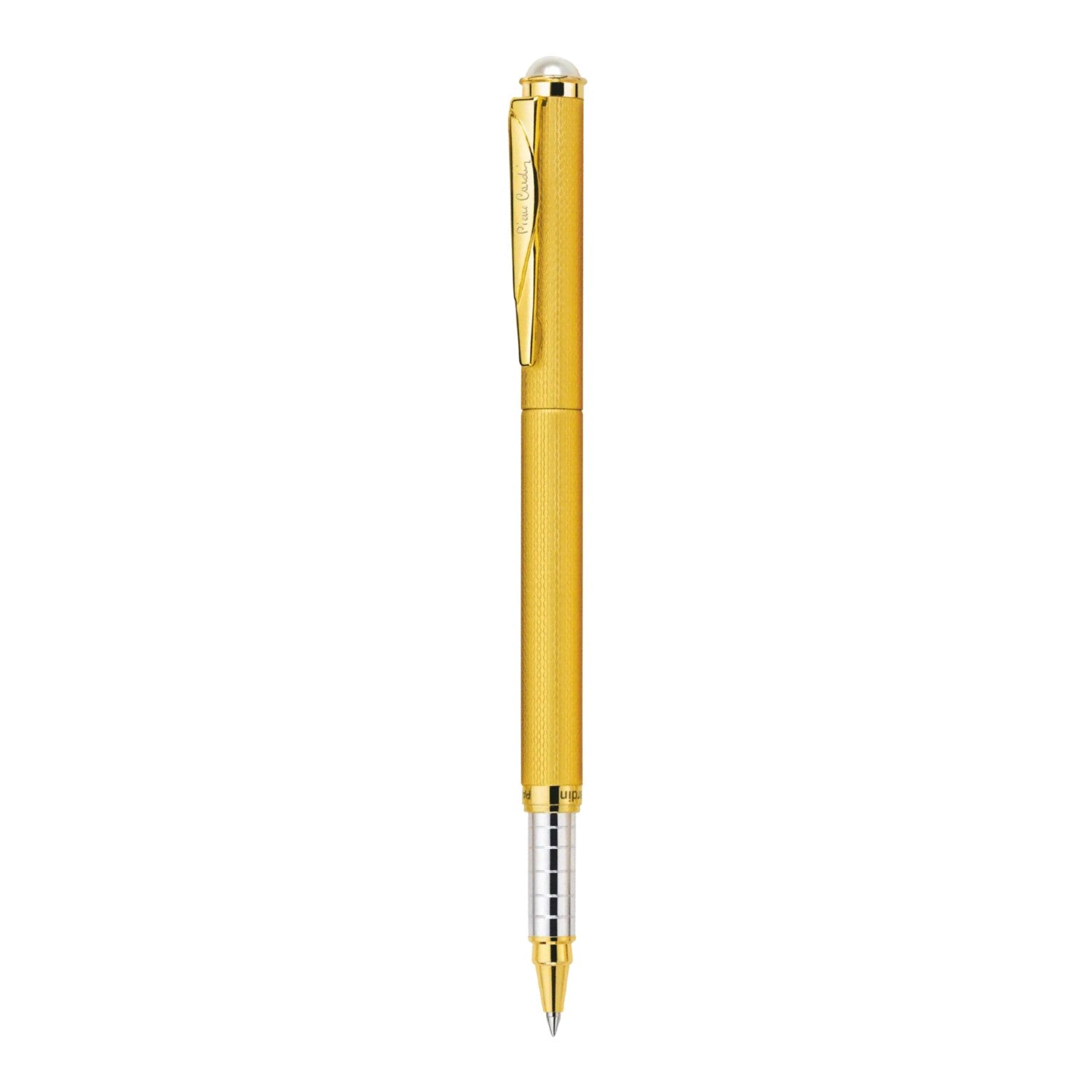 Pierre Cardin Pearl Satin Gold Set  | Set of Ball Pen and Roller Ball Pen
