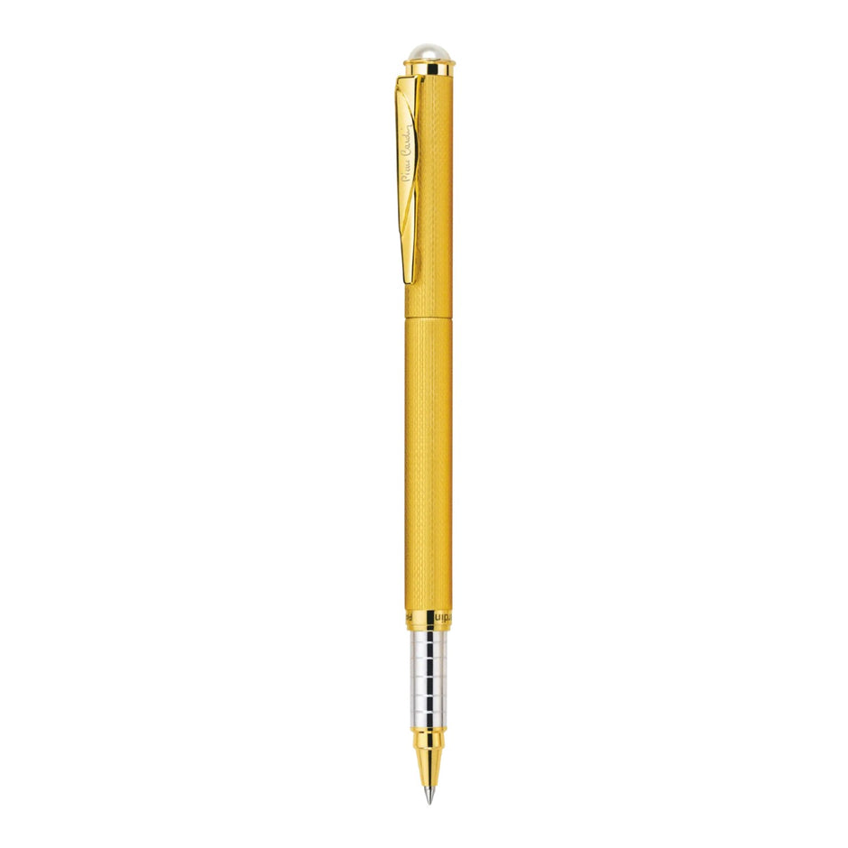 Pierre Cardin Pearl Satin Gold Set  | Set of Ball Pen and Roller Ball Pen