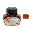 Pelikan 4001 Ink Bottle - 30ML, features a glass bottle containing brown ink, designed for smooth writing.