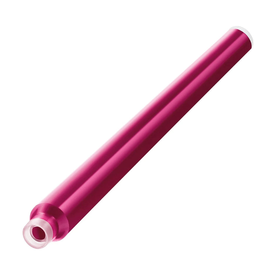 Pelikan GTP5 Long Ink Cartridges in vibrant pink hue showcasing sleek design and superior ink flow.