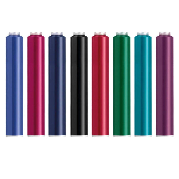 Pelikan TP6 Short Ink Cartridges in various colors, showcasing vibrant ink options for fountain pens.