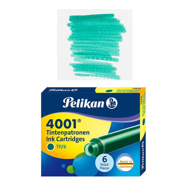 Pelikan TP/6 Short Ink Cartridges | Pack of 6
