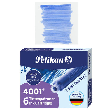 Pelikan TP/6 Short Ink Cartridges | Pack of 6