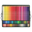 Faber Castell Polychromos Colour Pencil 120 Shades set showcasing vibrant colors arranged in a tin box.