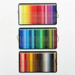 Faber Castell Polychromos Colour Pencil 120 Shades displayed in three trays showcasing a vibrant range of colors.
