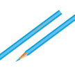 Flair Creative Popping Colour Pencil 24 Shades in vibrant blue, showcasing its perfect sharpening and vibrant color.