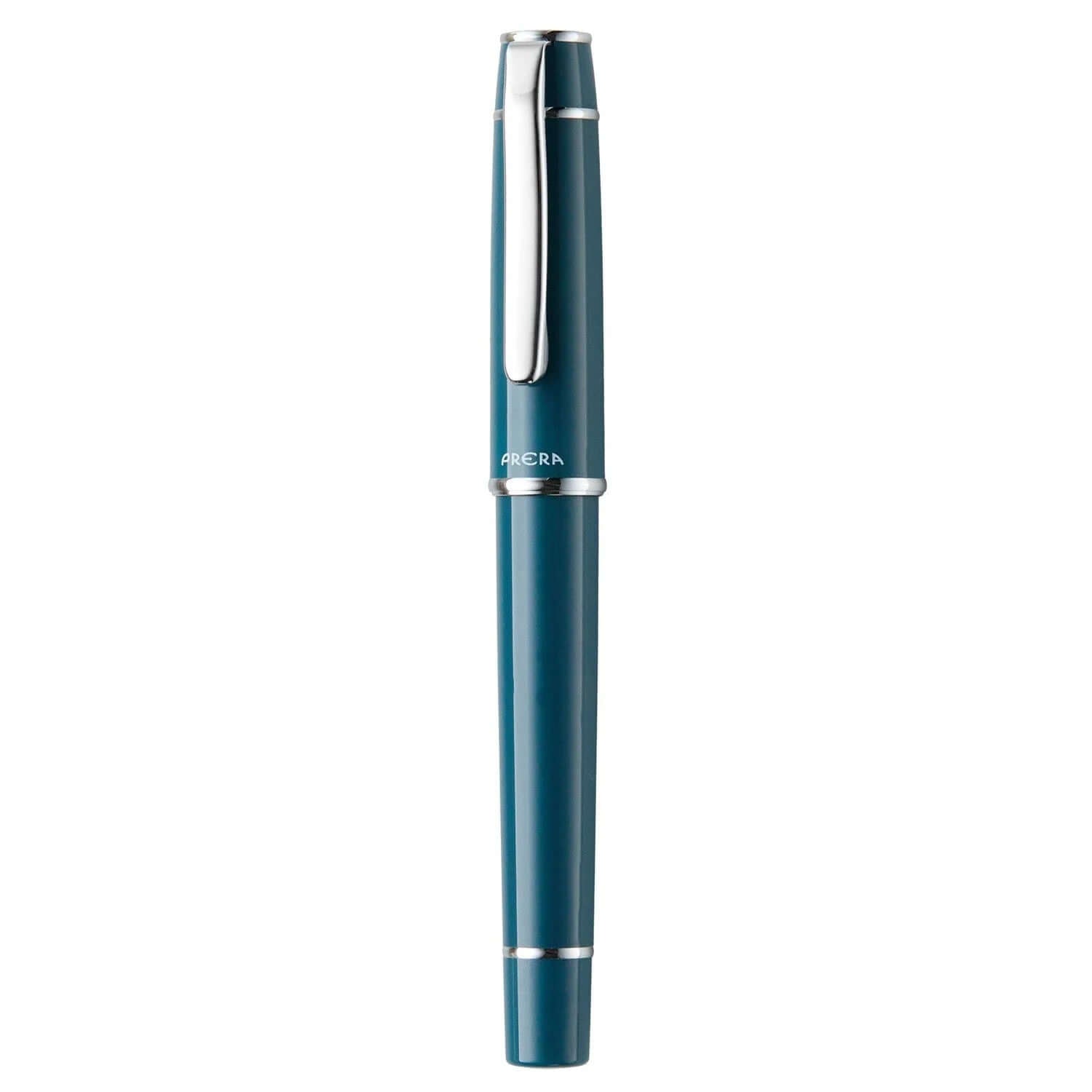 Pilot Prera Fountain Pen FPR-3SR in teal color with stainless steel nib, ideal for elegant writing.