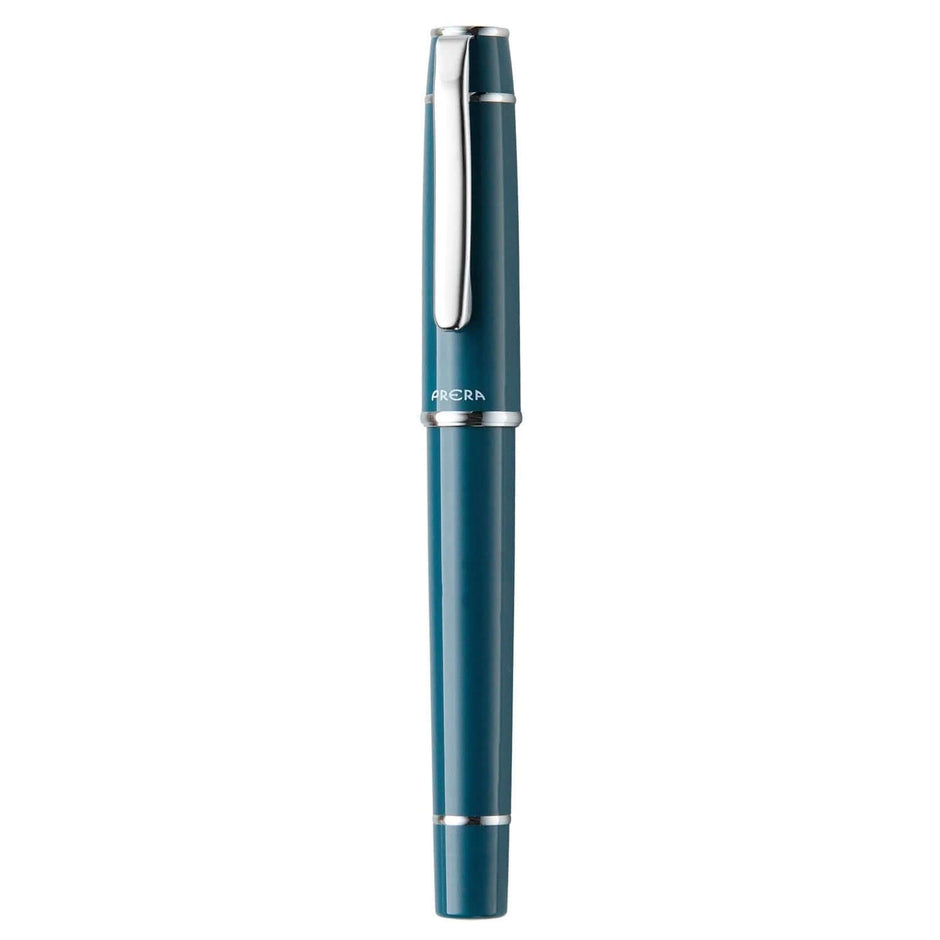 Pilot Prera Fountain Pen FPR-3SR in teal color with stainless steel nib, ideal for elegant writing.