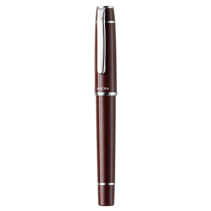 Pilot Prera Fountain Pen FPR-3SR in burgundy color with silver accents for elegant writing.