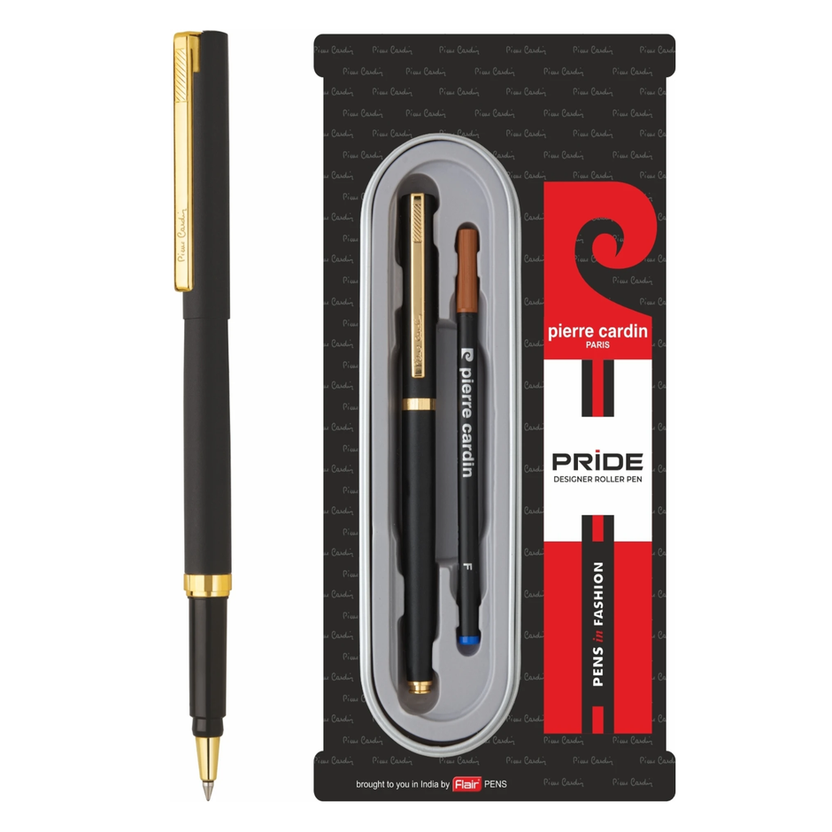 Pierre Cardin Pride Roller Pen | Ink Colour - Blue