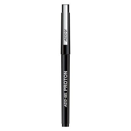 Add Gel Proton Ball Pen in black, showcasing smooth ink technology for quality writing.