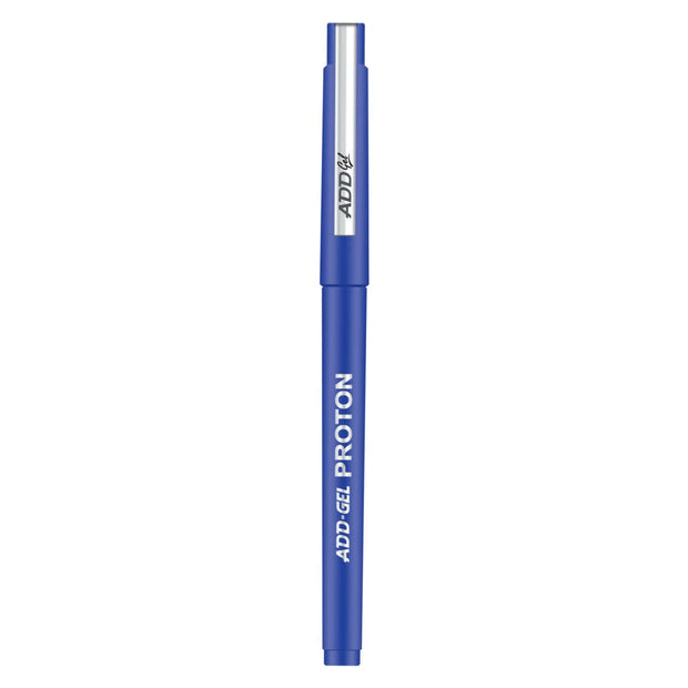 Add Gel Proton Ball Pen in blue color, showcasing smooth ink technology for reliable everyday performance.
