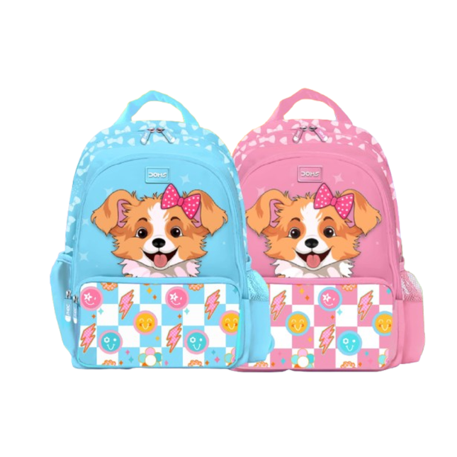 DOMS Back Pack - Puppy Face Series