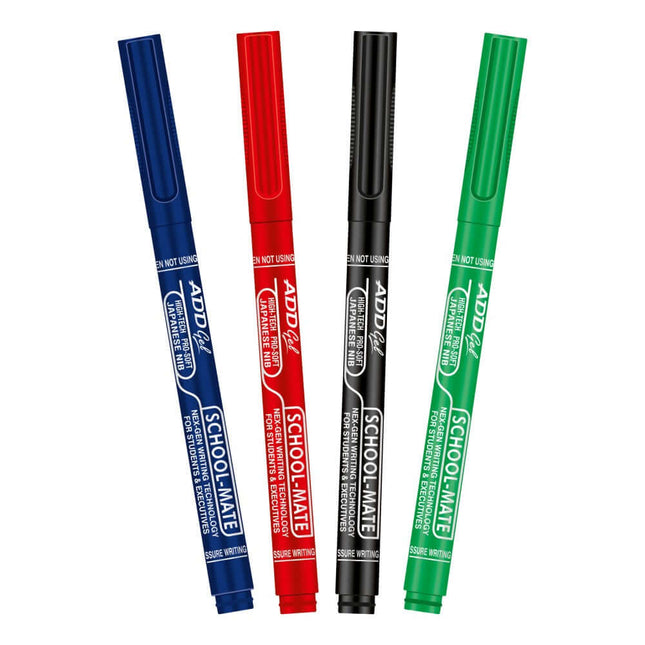 Add Gel School-Mate Fine Writer Pen