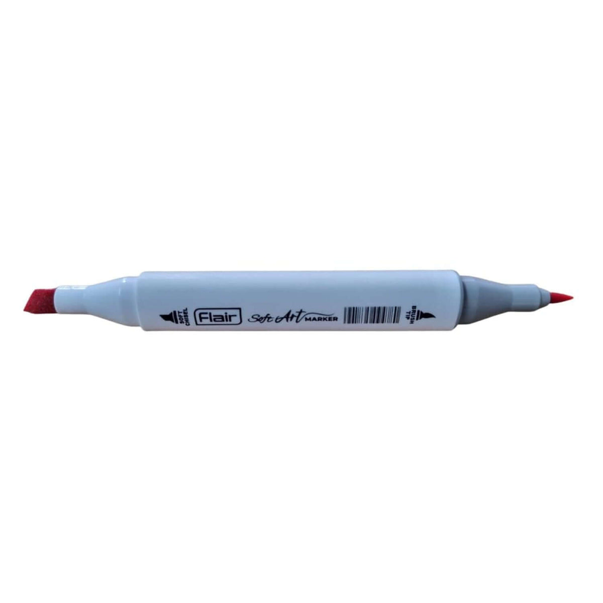 Flair Creative Soft Art Marker 24 Shades | Dual Tip - Brush and Chisel with fine brush and chisel tips.