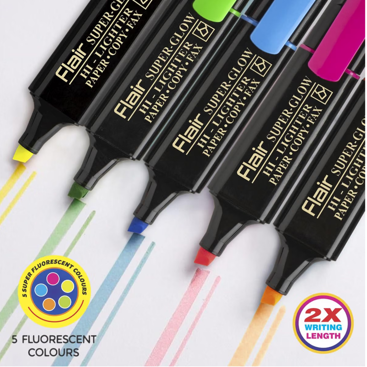 Flair Super Glow Highlighter | Set of 5 Shades
