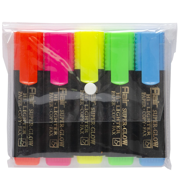 Flair Super Glow Highlighter | Set of 5 Shades