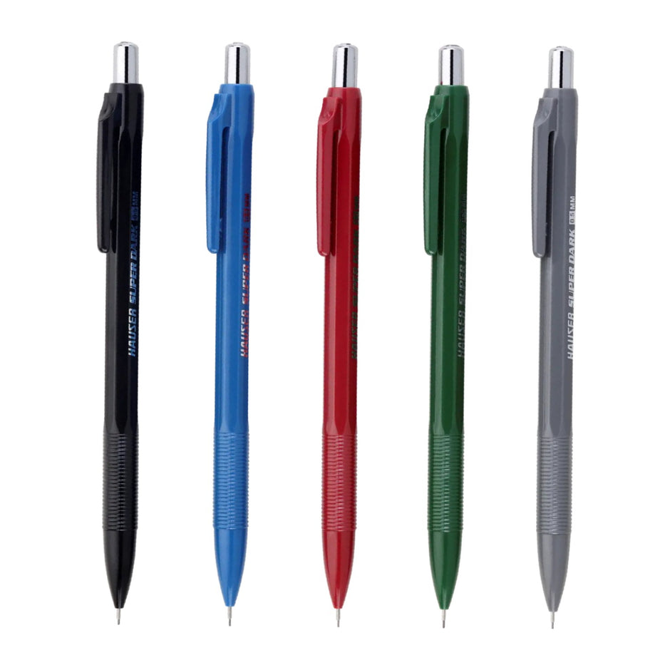 Hauser Super Dark Mechanical Pencil | Includes Lead Tube