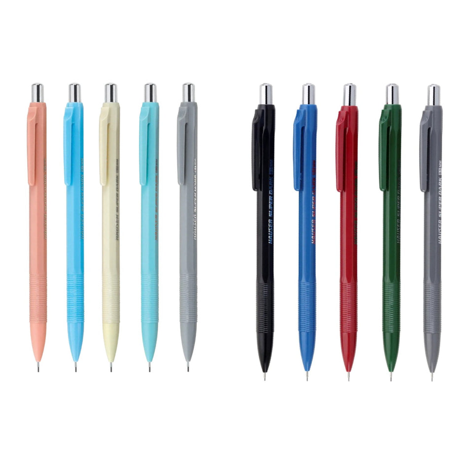 Hauser Super Dark Mechanical Pencil | Includes Lead Tube