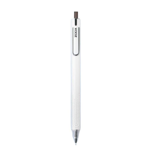 Zoox T7 Mute Gel Pen | Ink Colour - Blue, sleek design with studded grip for comfortable writing.