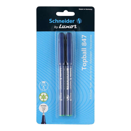 Schneider Top Ball 847 Roller Ball Pen | Pack of 2